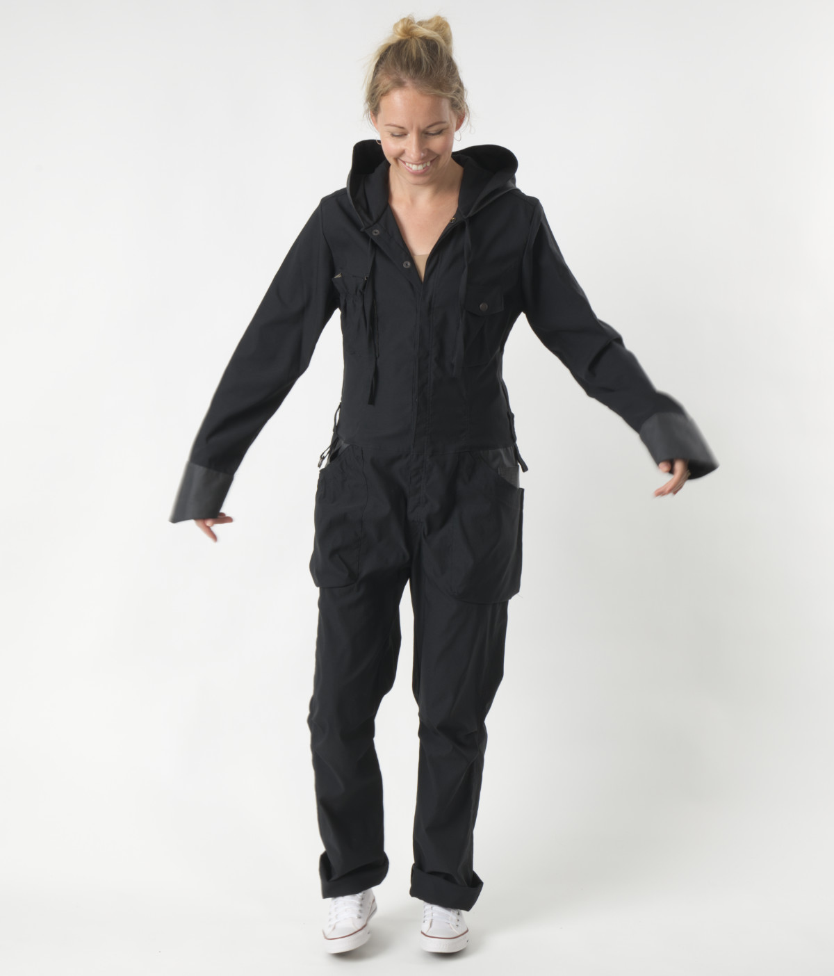 , modell: Coverall stretch, kvalitet: Svart